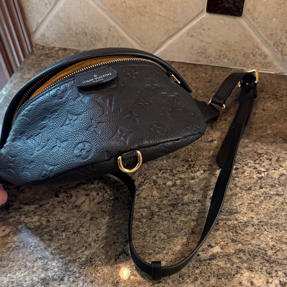 Louis Vuitton Black Embossed Belt Bag - Picture 8 of 8